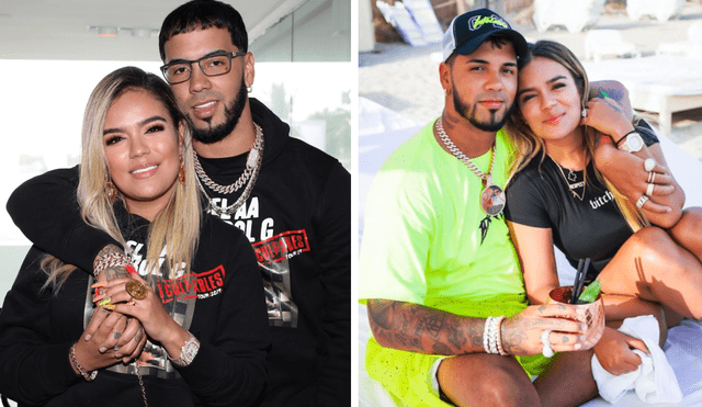 Karol G y Anuel AA mantuvieron una relación durante tres años. Foto: composición LR/ Getty Images/ Instagram/Karol G