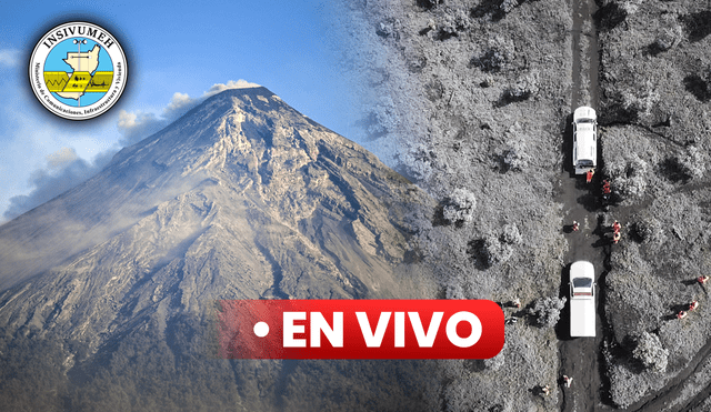 Sigue AQUÍ lo último que se sabe sobre el volcán de Fuego HOY EN VIVO. La erupción del coloso produjo la evacuación de cientos de personas en Guatemala. Foto: composición LR/AFP/Insivumeh/Conred
