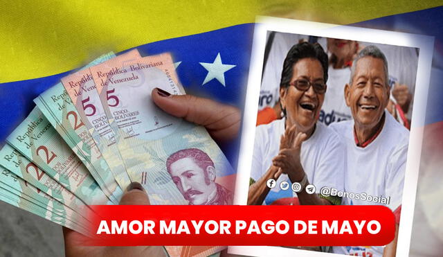 Inició el pago de Amor Mayor de mayo 2023 a los pensionados venezolanos. Foto: composición LR/Sistema Patria/Freepik/EFE