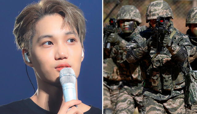 Kai, integrante de EXO, fue llamado al servicio militar al iniciar mayo. Foto: SM/ROKA