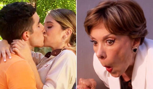 Francesca tendrá que decidir si contarle o no sobre el beso de Alessia y Jimmy a Diego Montalbán en "Al fondo hay sitio". Foto: composición LR/América TV