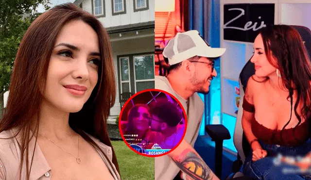 Rosángela conoció al influencer Andynsane y se muestran cercanos. Foto: composición LR/Instagram/Rosángela Espinoza/ATV/TikTok/ElZeein