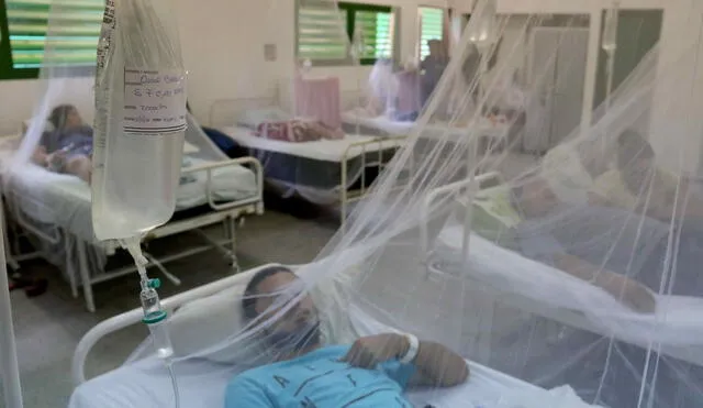Los casos de dengue se siguen incrementando en distrito La Esperanza en Wichanzao sector donde ya suman dos fallecidos en lo que va este año. Foto: La República