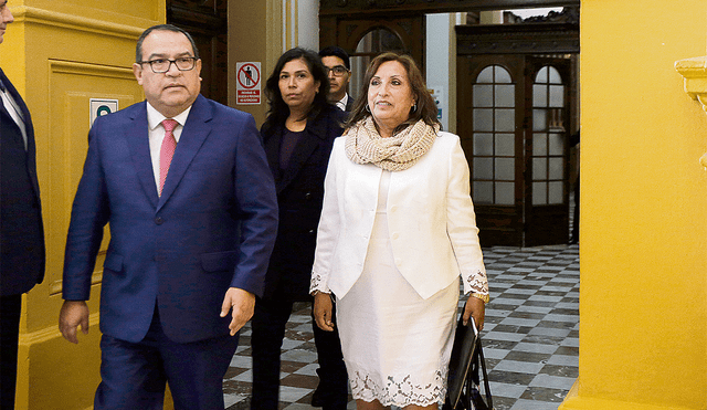 Boluarte y Otárola son la cabeza de este Gobierno al que se le ha pedido determinar responsabilidades por los fallecidos en las marchas antigubernamentales. Foto: Félix Contreras/La República