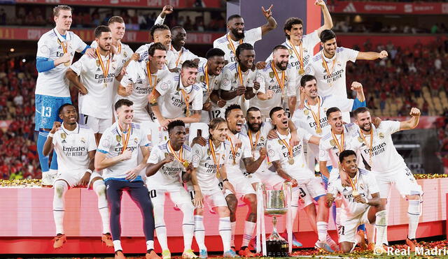 Dominador. El Real Madrid se ha enfrentado al Osasuna en nueve ocasiones por la Copa del Rey, de las cuales los merengues salieron victoriosos en todas. Foto: difusión