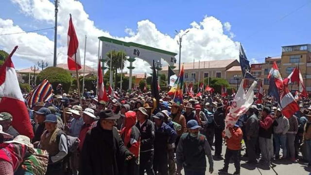 Protestas. Dirigentes insisten con renuncia de Boluarte. Foto: La República.