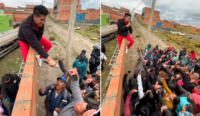 Orquesta de cumbia brilla en los escenarios altiplánicos. Foto: captura/Los Capos/Facebook