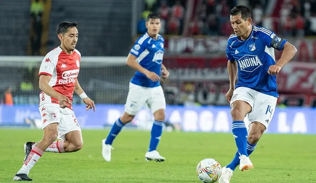 Millonarios abrió el marcador de penal. Foto: Millonarios FC