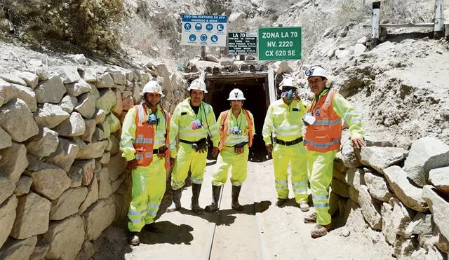 Esta foto se tomó hace unos meses en la mina Esperanza I. Las autoridades van a investigar si la empresa cumplía con las condiciones de seguridad en favor de sus trabajadores. Foto: difusión