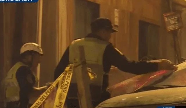 Policía investiga posible ajuste de cuentas en Ate. Foto: captura Panamericana - Video: Panamericana