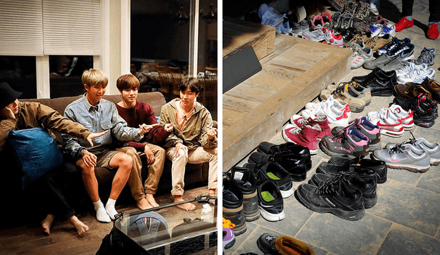 Quitarse los zapatos antes de ingresar a casa es una costumbre muy importante en Corea del Sur. Foto: RunBTS!/Norae Magazine