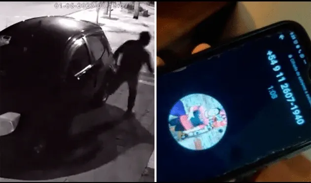 La familia del joven logró verificar la identidad del ladrón. Foto: composición LR/ El Tiempo/@shaiel_o/ Twitter -  Video: @shaiel_o / Twitter