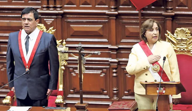 El Parlamento podrá contratar más empleados por disposición del Gobierno de Boluarte. Foto: Presidencia - Video: Mary Luz Aranda/La República