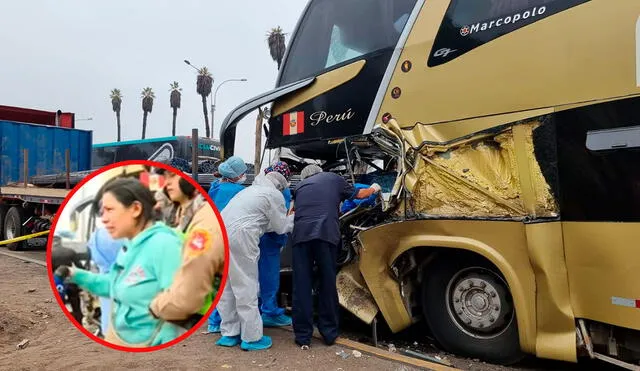 Tras el accidente, 25 personas resultaron heridas. Foto: captura de Panamericana/Omar Coca/La República - Video: Panamericana