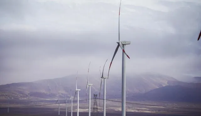 Planta eólica Wayra. Proyecto que fomenta las energías renovables en el Perú espera un segundo aliento. Foto: Minem