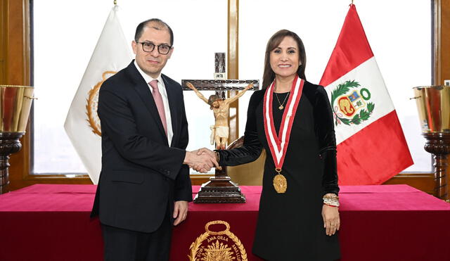 El fiscal de Colombia expuso en el “Ciclo de conferencias magistrales: corrupción en el poder”. Foto: Ministerio Público