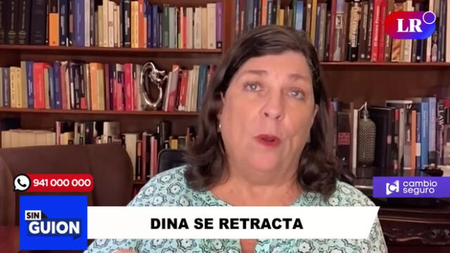 Rosa María Palacios se refiere a las recientes noticias vinculadas con Dina Boluarte. Foto: LR+ - Video: LR+