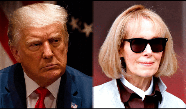 "No tengo ni idea de quién es esta mujer", afirmó Donald Trump. Foto: composición LR/CNN