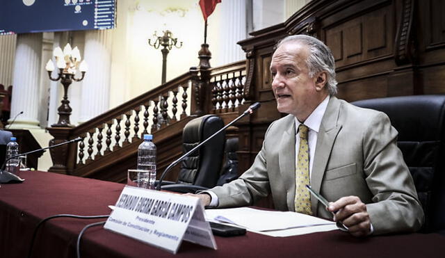 Hernando Guerra, presidente de la Comisión de Constitución. (Foto: Congreso).