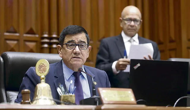 Conflicto. El presidente del Congreso, José Williams, favorece el proyecto fujimorista. Foto: difusión