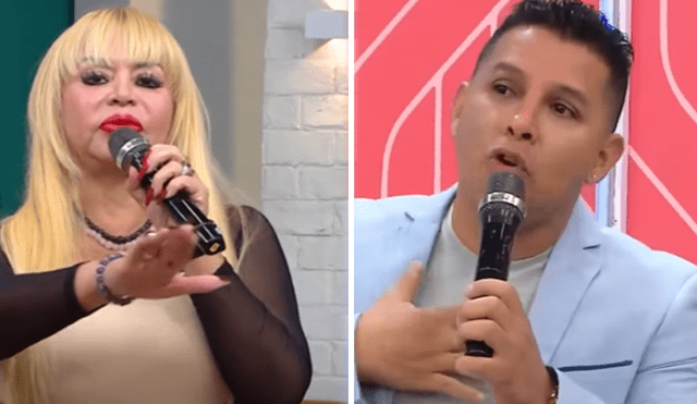 Susy Díaz se defiende ante la acusación de Néstor Villanueva y no pagará el gran monto que pide. Composición LR/ América TV / Youtube