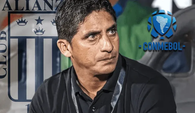 Guillermo Salas asumió las riendas de Alianza Lima en el 2022. Foto: composición LR/Alianza Lima/Conmebol