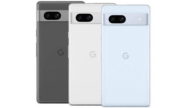 El Google Pixel 7a tendrá una cámara trasera doble. Foto: Google