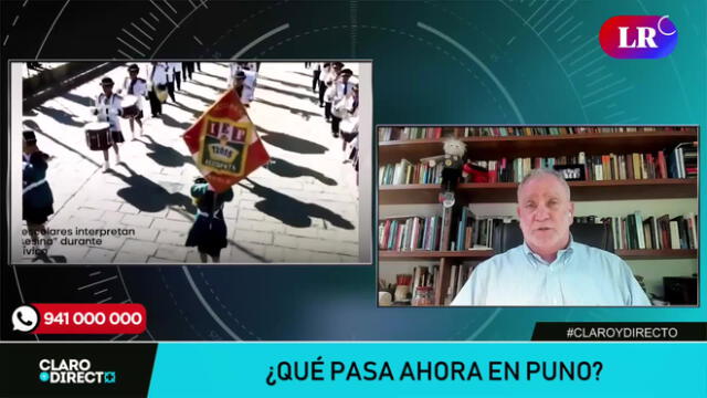 Augusto Álvarez Rodrich se refirió al video difundido en el que aparece un grupo de alumnos cantando un tema en contra de Dina Boluarte. Foto y video: LR+