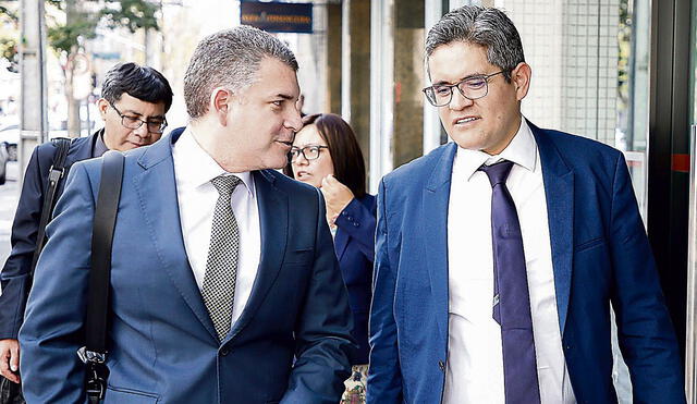Los fiscales Rafael Vela Barba y José Domingo Pérez son integrantes del Equipo Especial para el caso Lava Jato. Foto: La República