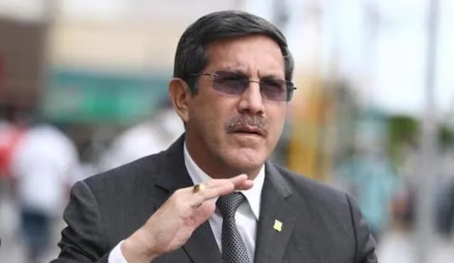 El titular de Defensa, Jorge Chávez Cresta, intentó explicar las afirmaciones de Boluarte. Video: difusión