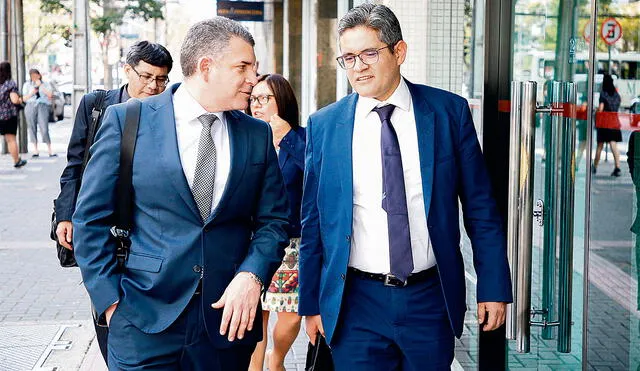 Fiscales. Rafael Vela y José Domingo Pérez. Foto: difusión