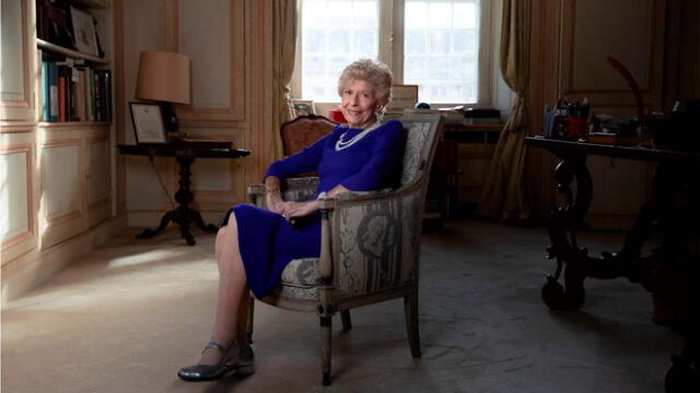 Hélène Carrère d’Encausse nació en París, el 6 de julio de 1929. Estudió Historia y Ciencias Políticas en la Universidad de la Sorbona de París. Foto: AFP