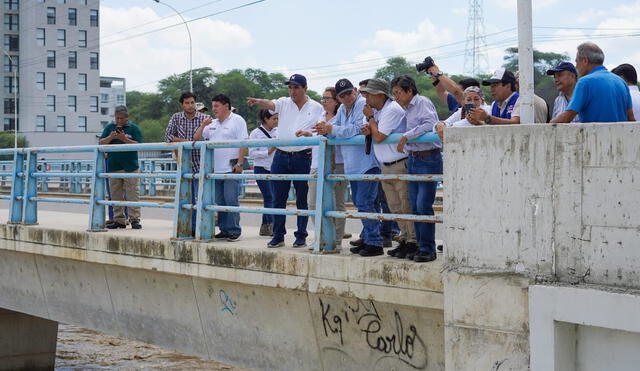 Gobernador Luis Neyra recorre zonas críticas. Foto: La República