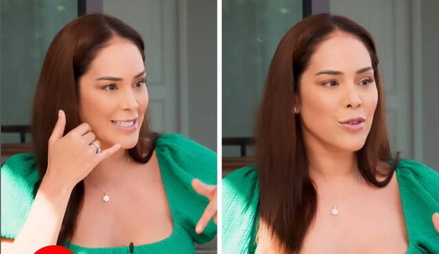 Karen Schwarz explicó que no tenía pensado postular al Miss Perú en un determinado momento. Foto: composición LR/Instagram/Verónica Linares