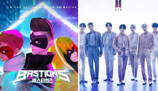 Varios cantantes del k-pop participan en el OST de "Bastions". "The planet" de BTS será el intro de la esperada serie coreana. Foto: composición LR/Naver/Hybe
