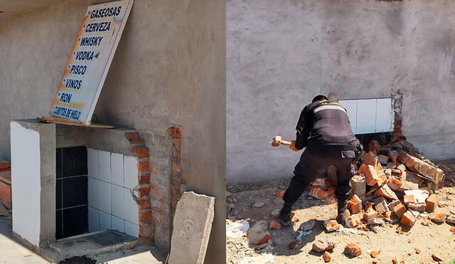 El dueño de la presunta cantina también llegó a instalar una letrina. Foto: composición LR/ captura de Municipalidad de La Tinguiña