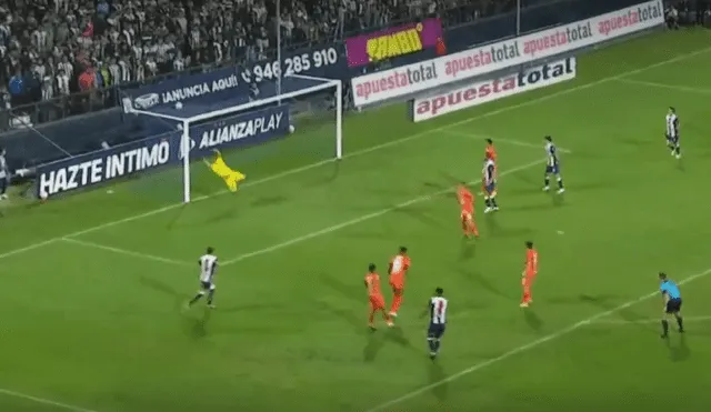 Aldair Rodríguez anotó el segundo gol luego de entrar por Christian Cueva. Foto y video: Liga 1 Max