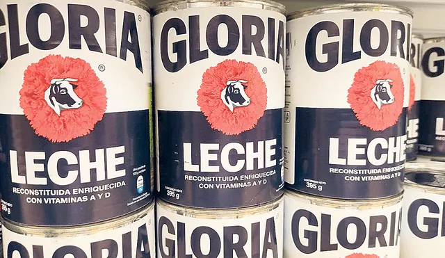 Oferta. El tarro de Gloria es uno de los productos lácteos más consumidos por los peruanos. Foto: difusión