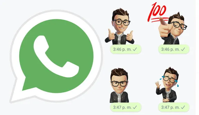 Los avatares de WhatsApp están disponibles en iOS y Android. Foto: composición LR/Flaticon