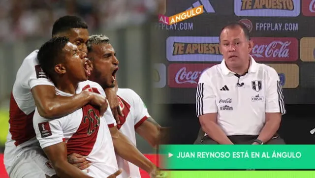 Juan Reynoso llegó a la selección peruana en reemplazo de Ricardo Gareca. Foto: Composición-LR/Selección peruana/Captura Movistar Deportes