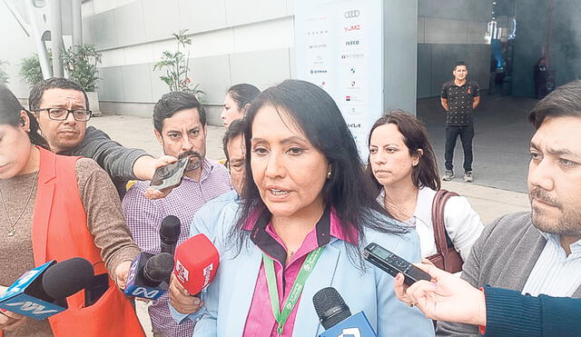Reacción. Expresidenta de ATU María Jara cuestionó remoción. Foto: difusión