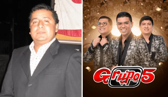 Toño Sosaya fue el vocalista del Grupo 5 durante muchos años. Foto: composición LR/Grupo 5/Facebook/Toño Sosaya