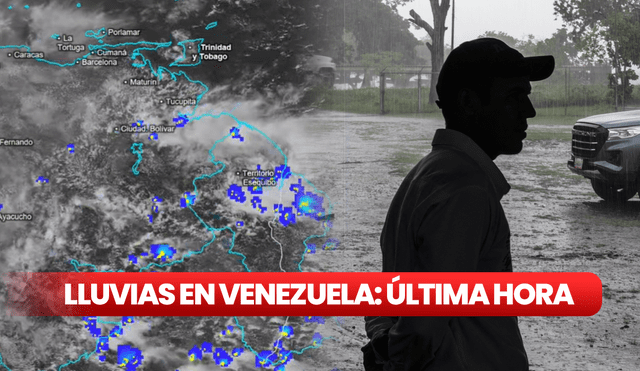 El Inameh informa sobre los más recientes pronósticos de lluvias en Venezuela. Foto: composición LR/Inameh/AFP