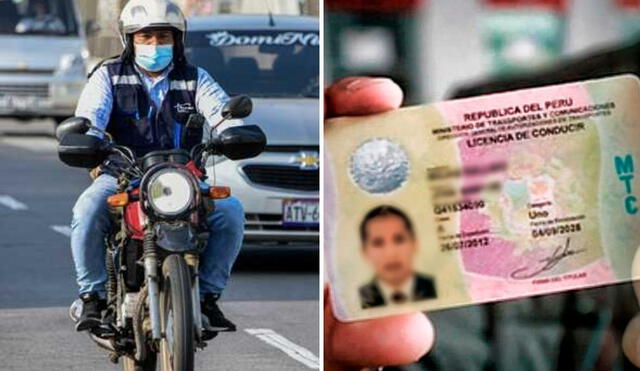 Conoce los plazos para renovar tu licencia de conducir de moto vencida este 2023. Foto: composición LR/MTC