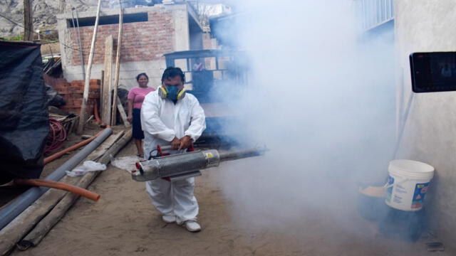 Jaime Nombera manifestó que se fumigarán 35.000 viviendas, debido al dengue. Foto: La República