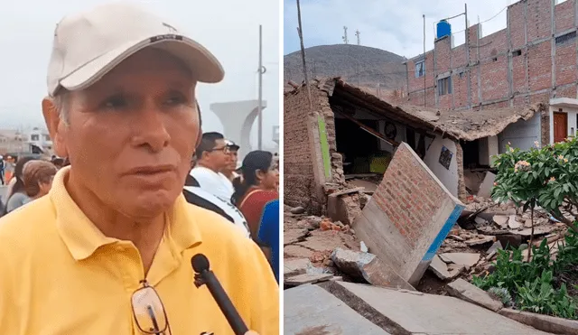 Un grupo de pobladores se dirigió a las obras del megapuerto de Chancay para intentar detener los trabajos. Foto: composición LR/Facebook/Réplica/Omar Coca-La República - Video: Facebook/Réplica