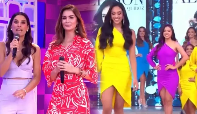 Estas son las participantes del Miss Perú 2023. Foto: composición LR/captura/América TV - Video: América TV