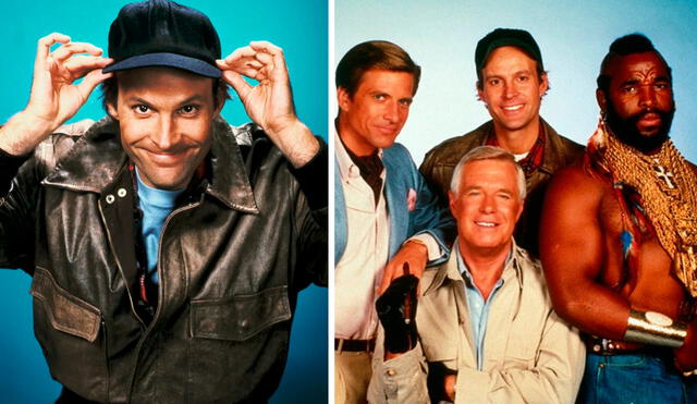 "Los magníficos" es de las series más famosas de los años 80. ¿Qué fue de Dwight Schultz? Aquí te lo contamos. Foto: composición LR/NBC