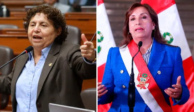 Susel Paredes cuestionó la iniciativa de la presidenta Boluarte. Foto: presidencia/composición LR