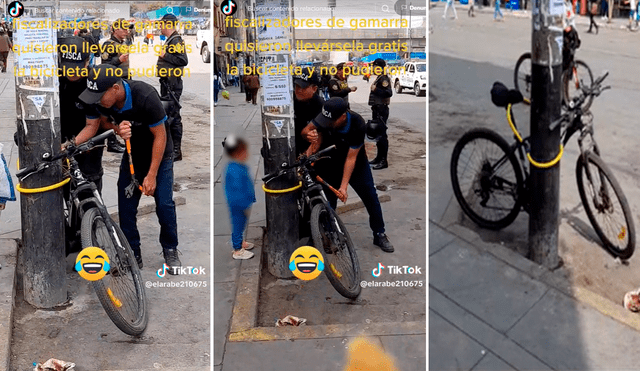 Las imágenes en el emporio de Gamarra sacaron miles de sonrisas en redes. Foto: Composición de LR/@Elarabe210675/TikTok